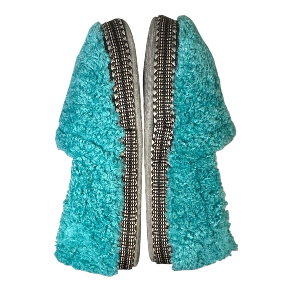 Ariat Snuggle slipper Turquoise casual loungewear slip ons womens XS (5-6) - Picture 6 of 11